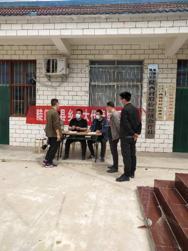 陡门乡陡门区5月11日人大代表接待选民活动-原阳县陡
