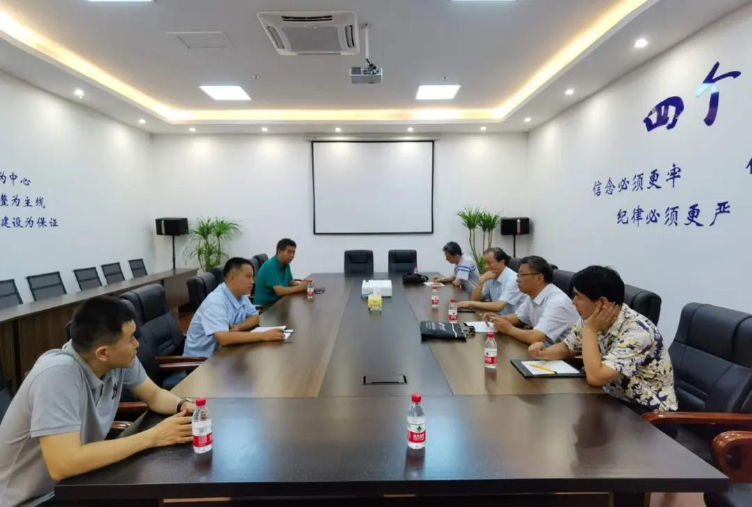 市科技局局长田发银一行到我区调研指导