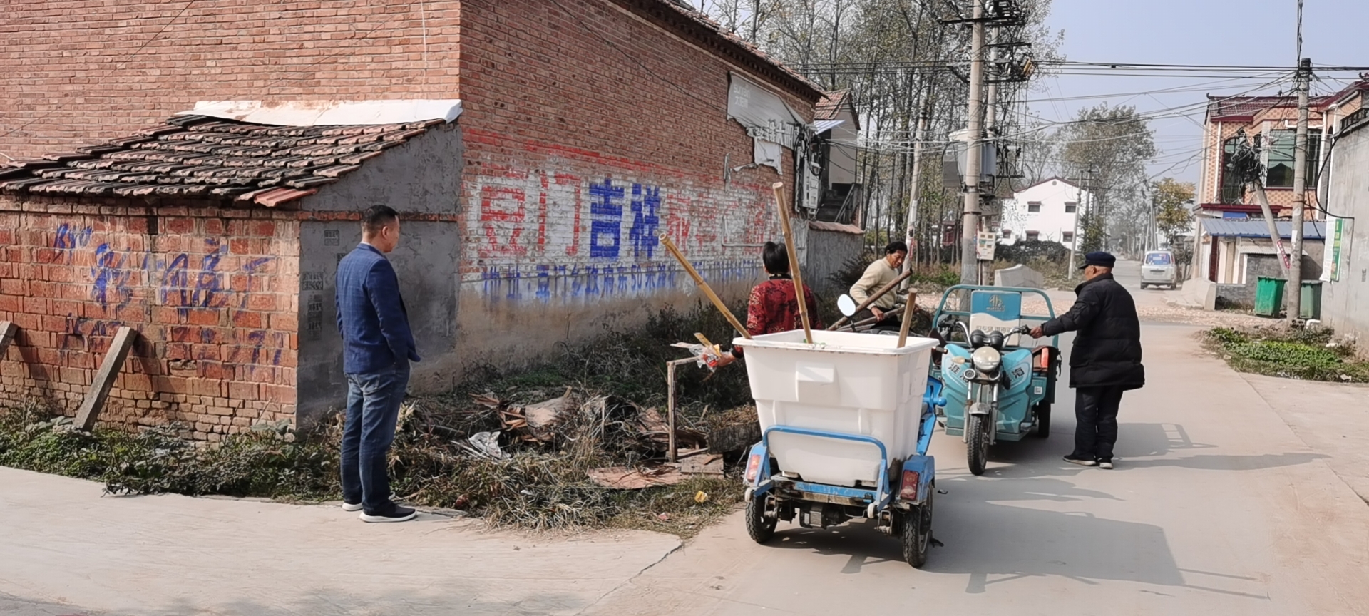 周口市淮阳区豆门乡:开展人居环境整治,旧貌换新颜