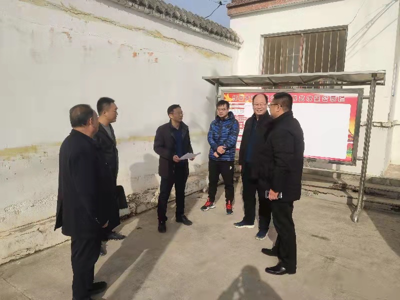 辉县市人大代表市委常委纪委书记刘宇到百泉镇北关村富庄村检查指导