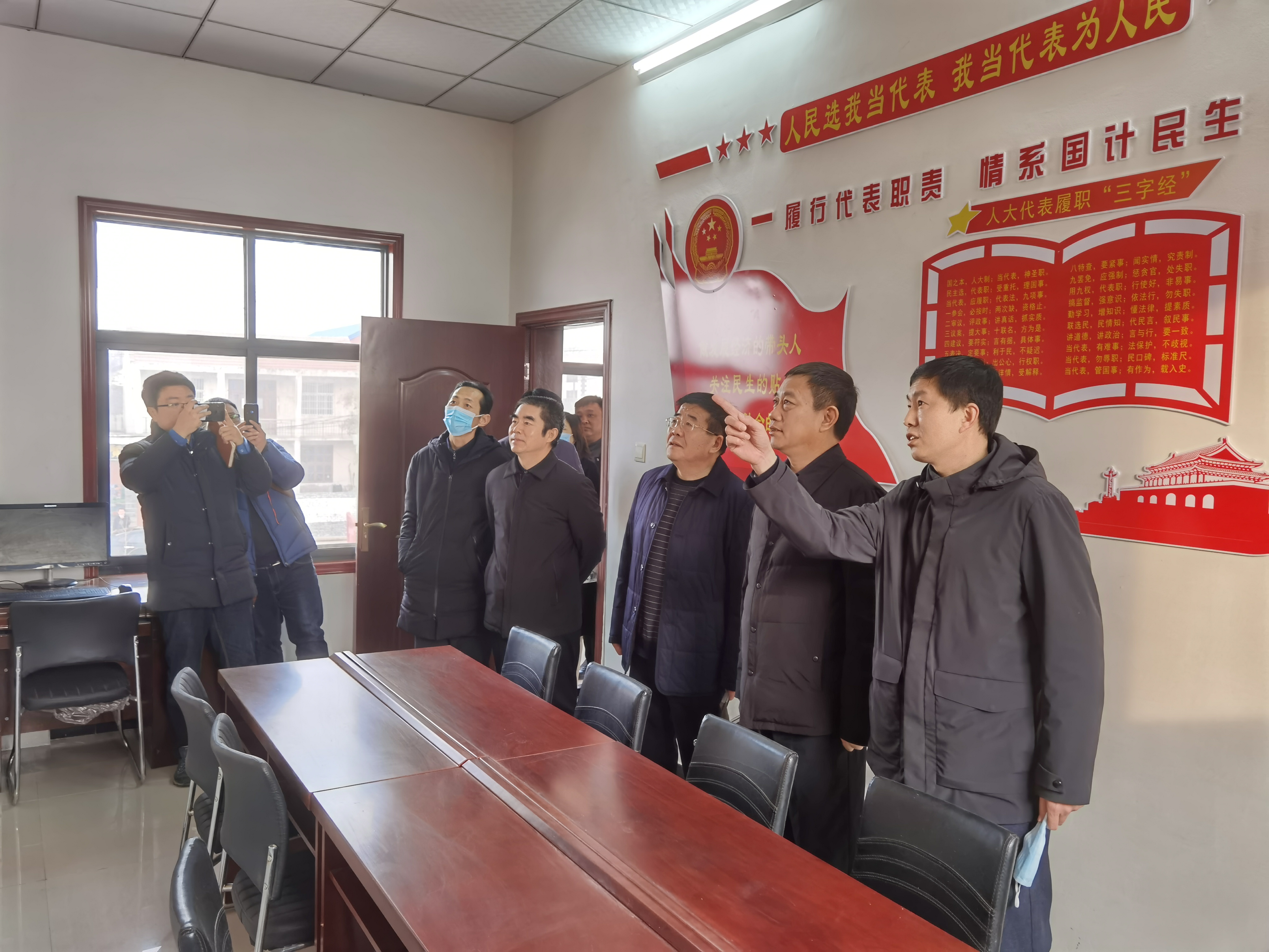 市人大常委会副主任高国瑞带队深入孟岗镇调研指导基层人大工作