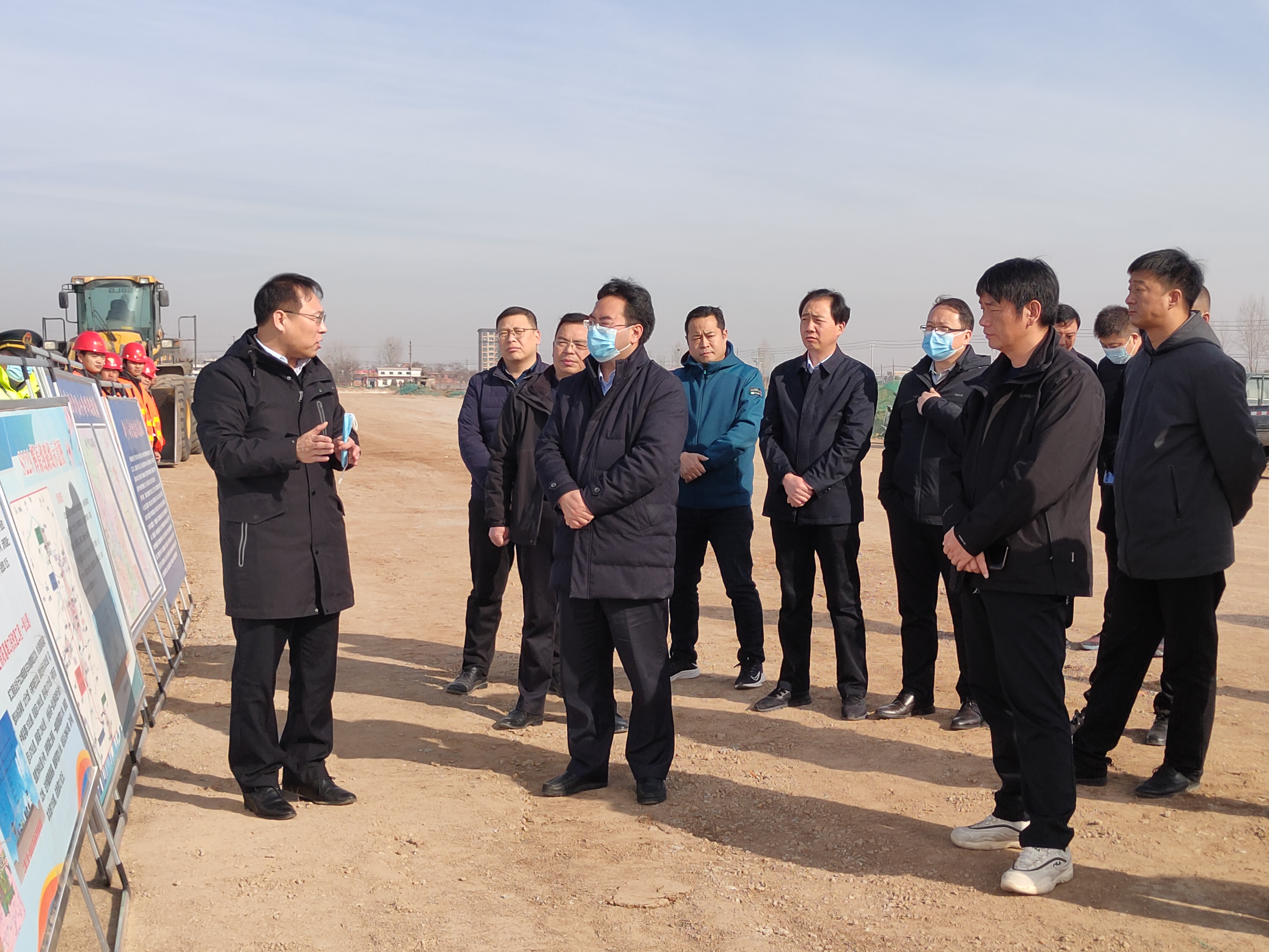 祝显成带队调研疫情防控和交通重点项目工作——夏亮代表陪同调研