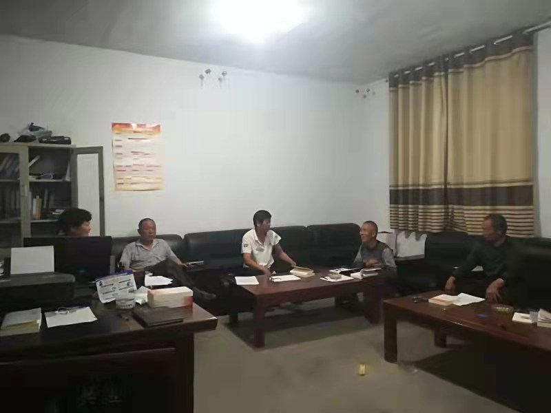 人大代表李明星组织开展西孟庄村党史学习会议-辉县市洪洲乡人大代表