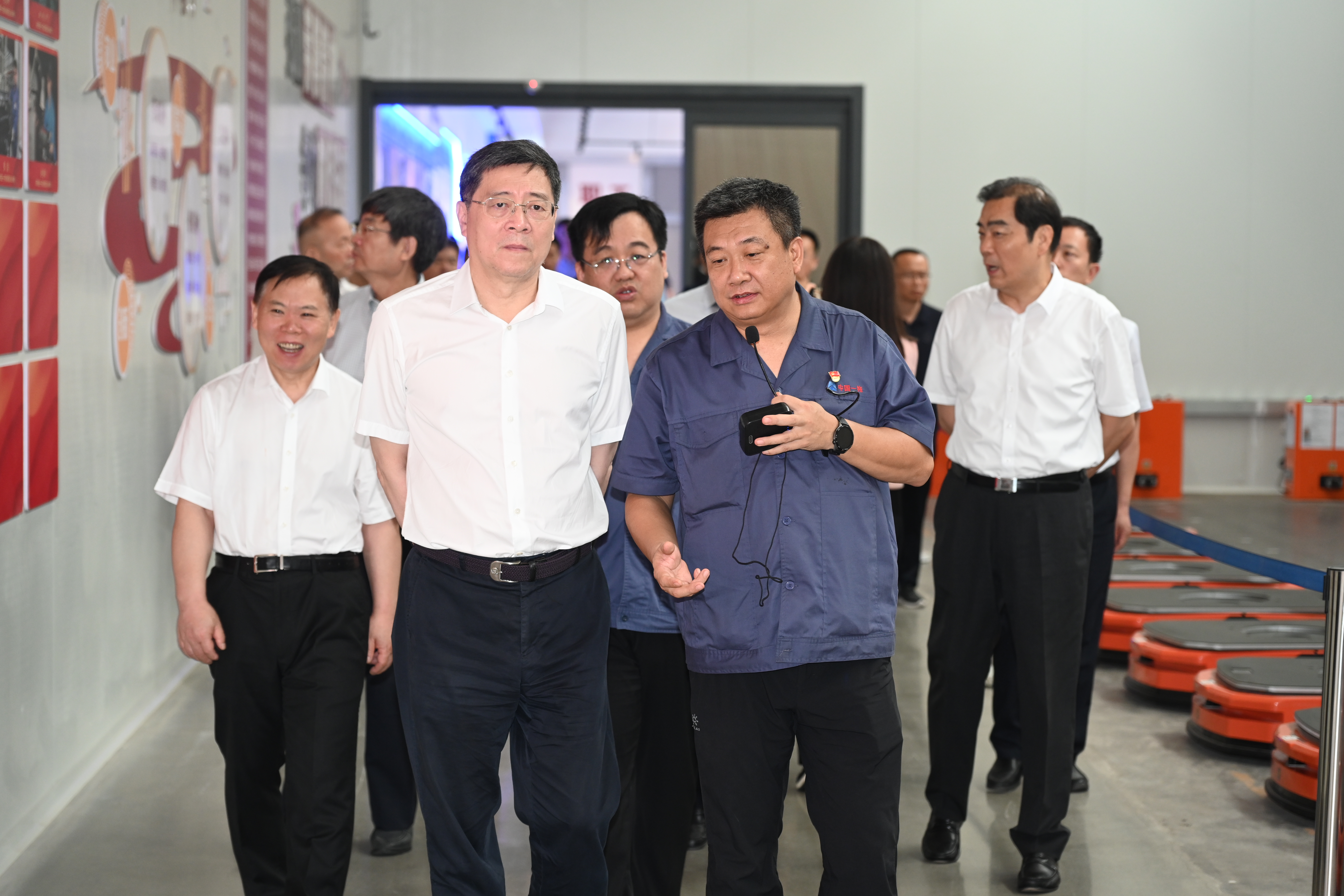 在中国一拖柴油机公司调研